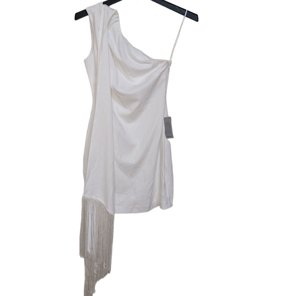 One33 Social One-Shoulder Drape Dress Size 4